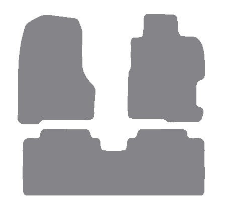 Honda Civic 5dr 2004-2005 Grey Premium Carpet Tailored Car Mats NV HITECH