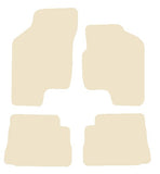 Hyundai Getz 2002-2009 Beige Luxury Velour Tailored Car Mats NV HITECH