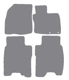 Honda Civic 3dr Inc Type R 2006 onwards Grey Premium Carpet Tailored Car Mats NV HITECH