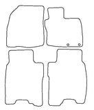 Honda Civic 3dr Inc Type R 2006 onwards Tailored VS Rubber Car Mats