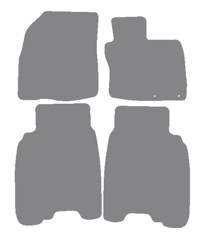 Honda Civic 5dr 2006-2008 Grey Premium Carpet Tailored Car Mats NV HITECH