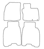 Honda Civic 5Dr 2006-2008 Tailored VS Rubber Car Mats