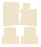Honda Accord 4dr 2008-2012 Beige Luxury Velour Tailored Car Mats NV HITECH