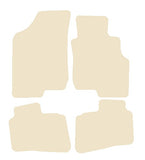 Hyundai i30 2009-2012 Beige Luxury Velour Tailored Car Mats NV HITECH