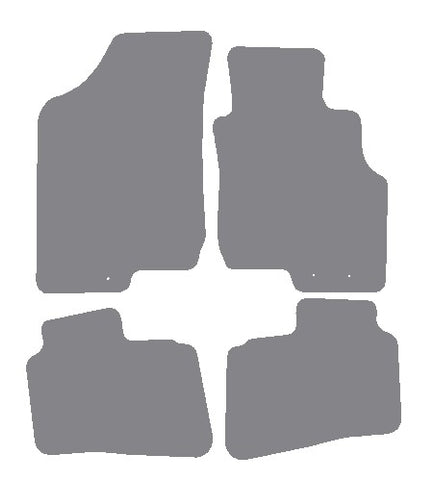 Hyundai i30 2009-2012 Grey Premium Carpet Tailored Car Mats NV HITECH