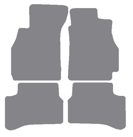 Hyundai Accent 1999-2005 Grey Premium Carpet Tailored Car Mats NV HITECH
