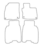 Honda Civic 5Dr 2008-2011 Tailored VS Rubber Car Mats