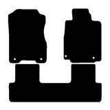 Honda CR-V 2012-2016 Black Premium Carpet Tailored Car Mats NV HITECH