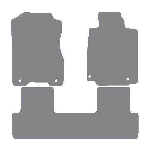 Honda CR-V 2012-2016 Grey Premium Carpet Tailored Car Mats NV HITECH