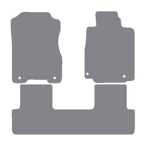 Honda CR-V 2012-2016 Grey Premium Carpet Tailored Car Mats NV HITECH
