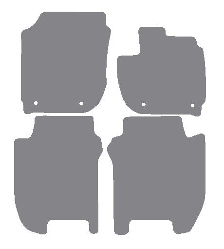 Honda Jazz Manual 2015-2020 Grey Premium Carpet Tailored Car Mats NV HITECH