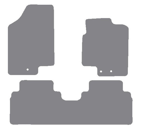 Hyundai ix20 2011-2019 Grey Premium Carpet Tailored Car Mats NV HITECH
