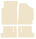 Honda CRX JDM 1987-1992 Beige Luxury Velour Tailored Carpet Car Mats NV HITECH