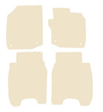Honda Civic 5dr 2015-2017 Beige Luxury Velour Tailored Car Mats NV HITECH
