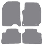 Hyundai Kona 2017-2023 Grey Premium Carpet Tailored Car Mats NV HITECH