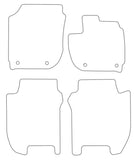 Honda Jazz Automatic 2015-2020 Tailored VS Rubber Car Mats