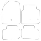 Hyundai Ioniq Full Electric 2020 onwards Tailored VS Rubber Car Mats
