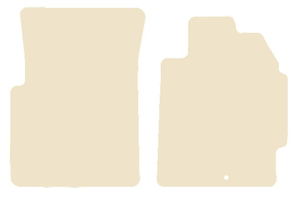 Honda Insight Automatic 2000-2006 Beige Luxury Velour Tailored Car Mats NV HITECH