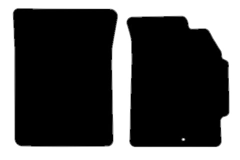 Honda Insight Manual 2000-2006 Black Luxury Velour Tailored Car Mats NV HITECH