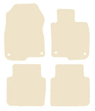 Honda CR-V 2017-2023 Beige Luxury Velour Tailored Car Mats NV HITECH