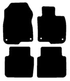 Honda CR-V 2017-2023 Black Premium Carpet Tailored Car Mats NV HITECH
