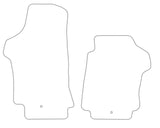 Hyundai I800 Front Mats 2007 onwards Tailored VS Rubber Car Mats