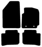 Hyundai i10 2019 onwards Black Tailored Carpet Car Mats NV HITECH