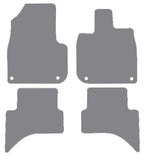 Honda E (Electric) 2020 onwards Grey Premium Carpet Tailored Car Mats NV HITECH