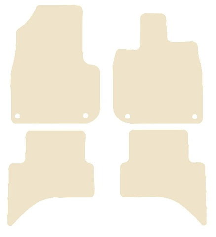 Honda E (Electric) 2020 onwards Beige Luxury Velour Tailored Car Mats NV HITECH