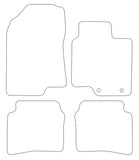 Hyundai Bayon 2021 onwards Tailored VS Rubber Car Mats