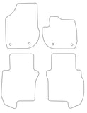 Honda Jazz Hybrid 2020 onwards Tailored VS Rubber Car Mats