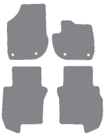 Honda Jazz Hybrid 2020 onwards Grey Tailored Carpet Car Mats NV HITECH