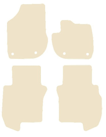 Honda Jazz Hybrid 2020 onwards Beige Luxury Velour Tailored Carpet Car Mats NV HITECH