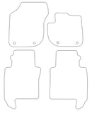 Honda HR-V eHEV 2021 onwards Tailored VS TPE Rubber Car Mats