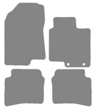 Hyundai i20 2020 onwards Grey Luxury Velour Tailored Carpet Car Mats NV HITECH
