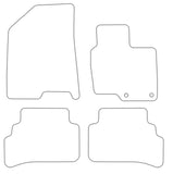 Hyundai Tucson Plug In Hybrid Phev 2020 onwards Tailored VS TPE Rubber Car Mats