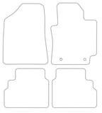 Hyundai Kona Hybrid SX2 2024 onwards Tailored VS Rubber Car Mats