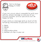 Vauxhall Corsa 2000-2006 Black Luxury Velour Tailored Car Mats NV HITECH