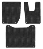 Iveco Stralis 2021 onwards Chequered Rubber Tailored Van Mats HITECH