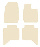 Isuzu D-Max V-Cross Separate Rears 2021 onwards Beige Luxury Velour Tailored Carpet Car Mats NV HITECH