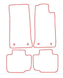 Jaguar XJ Series (XJ40) 1986-1994 Tailored VS Rubber Car Mats