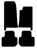 Jaguar XJ Series (X300) 1994-2003 Black Tailored Carpet Car Mats NV HITECH