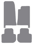 Jaguar XJ Series (X300) 1994-2003 Grey Premium Carpet Tailored Car Mats NV HITECH