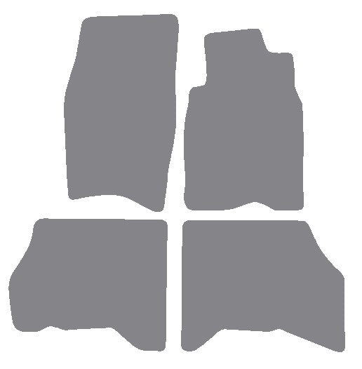 Jeep Grand Cherokee 1993-1998 Grey Premium Carpet Tailored Car Mats NV HITECH