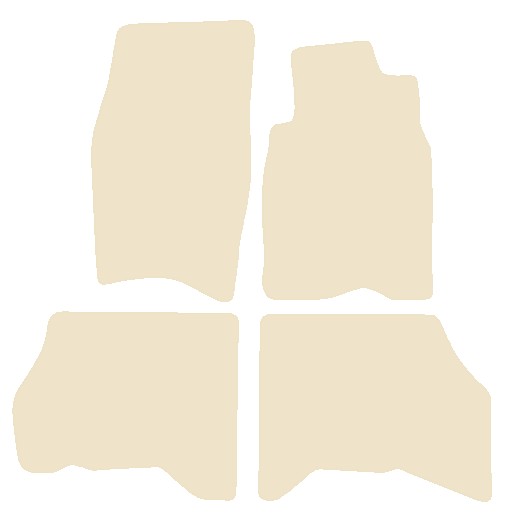 Jeep Grand Cherokee 1993-1998 Beige Luxury Velour Tailored Car Mats NV HITECH