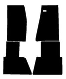 Jensen FF2 Interceptor 1966-1971 Black Premium Carpet Tailored Car Mats NV HITECH