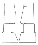 Jensen FF2 Interceptor 1966-1971 Tailored VS Rubber Car Mats