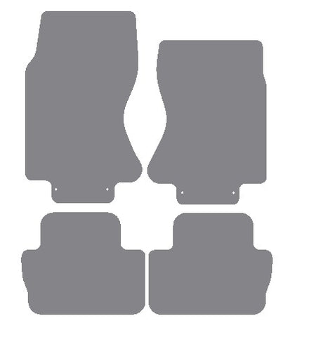Jaguar S-Type (X200) Manual 2003-2009 Grey Premium Carpet Tailored Car Mats NV HITECH