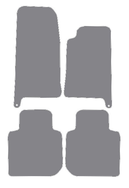 Jaguar XJ Series (X308) LWB 1997-2003 Grey Premium Carpet Tailored Car Mats NV HITECH