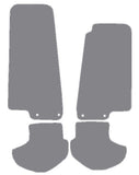 Jaguar XK (X100) Coupe/Convertible (Two Eyelets) 1996-2006 Grey Premium Carpet Tailored Car Mats NV HITECH
